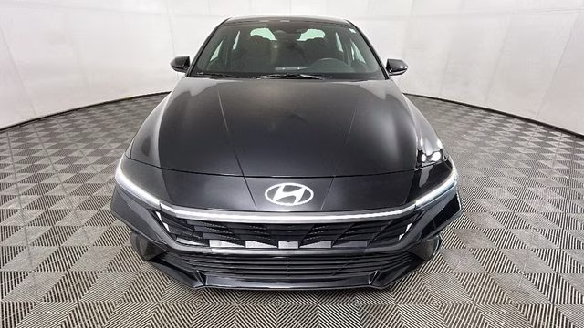 2025 Abyss Black Hyundai Elantra Hybrid SEL Sport FWD Sedan
