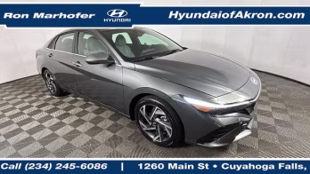 2025 Amazon Gray Hyundai Elantra Hybrid Limited FWD Sedan