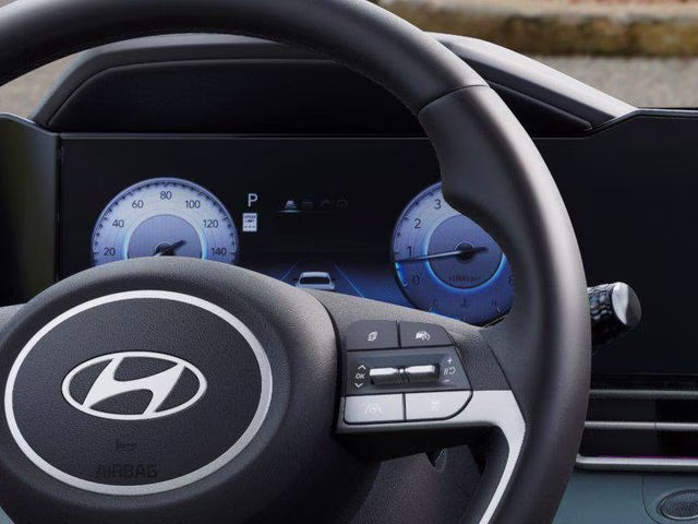 2025 Amazon Gray Hyundai Elantra Hybrid Limited FWD Sedan