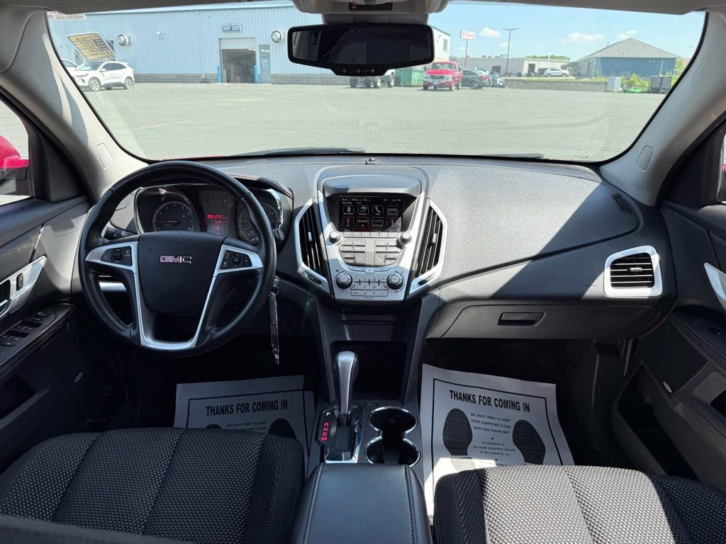 2015 Crystal Red Tintcoat GMC Terrain SLE-2 AWD SUV