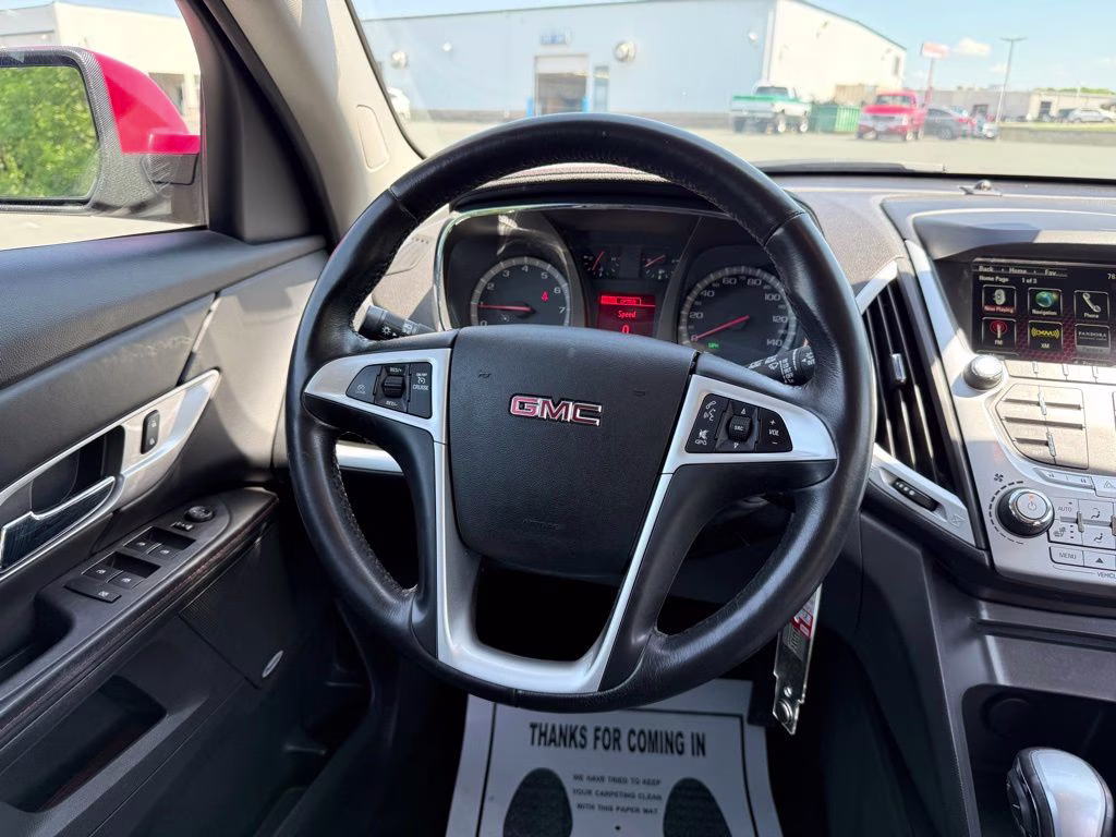 2015 Crystal Red Tintcoat GMC Terrain SLE-2 AWD SUV