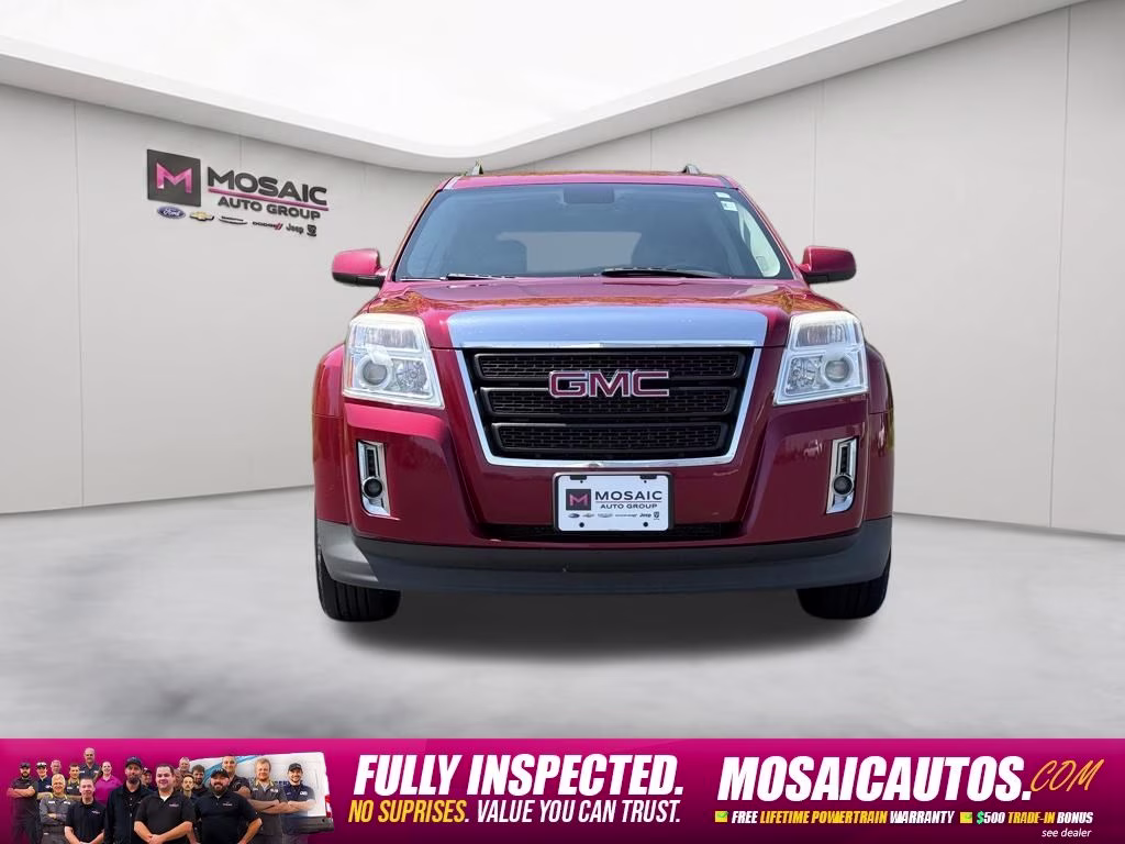 2015 Crystal Red Tintcoat GMC Terrain SLE-2 AWD SUV
