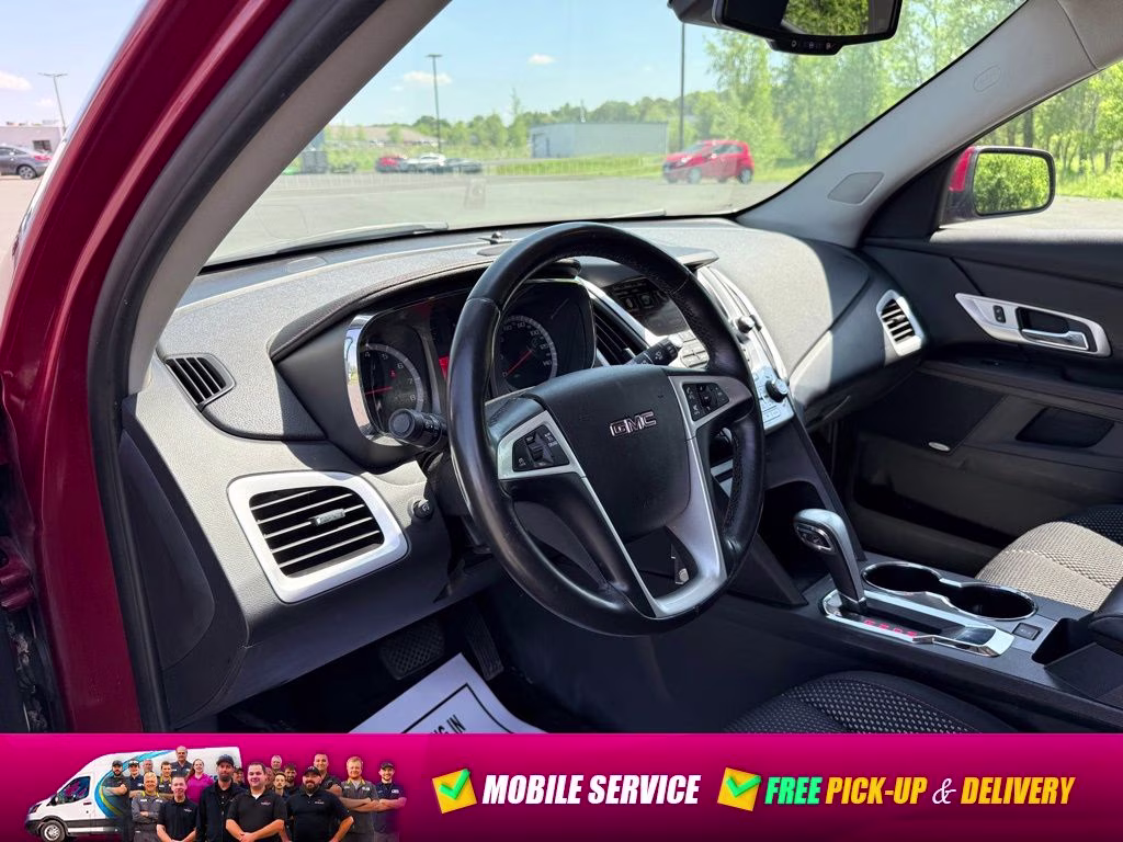2015 Crystal Red Tintcoat GMC Terrain SLE-2 AWD SUV