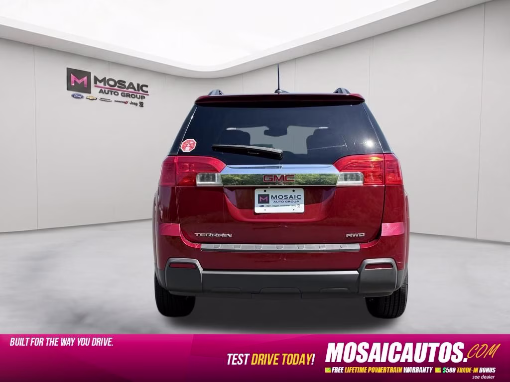 2015 Crystal Red Tintcoat GMC Terrain SLE-2 AWD SUV
