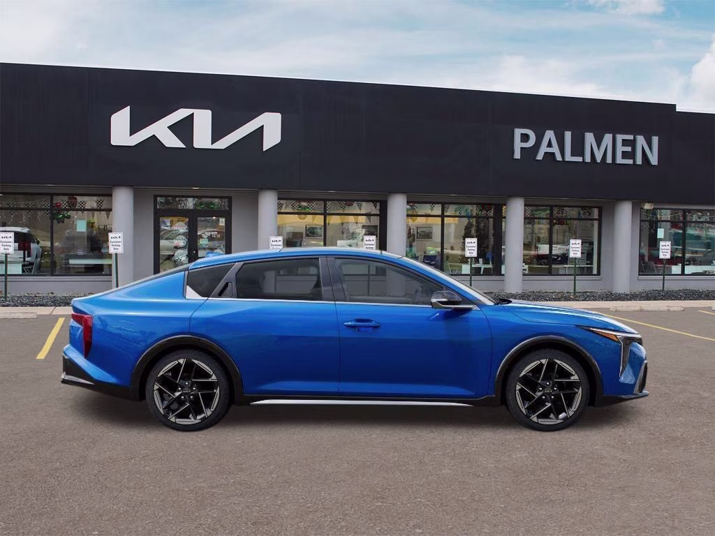 2026 Wave Blue Kia K4 GT-Line FWD Sedan