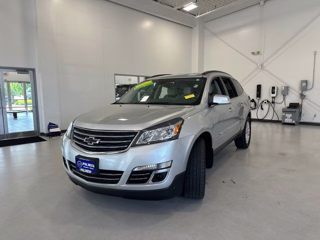 2017 Silver Ice Metallic Chevrolet Traverse Premier FWD SUV