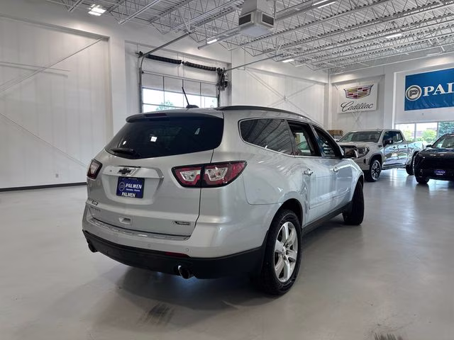 2017 Silver Ice Metallic Chevrolet Traverse Premier FWD SUV