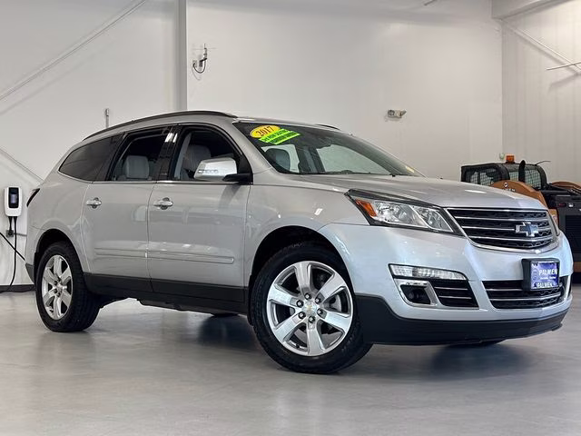 2017 Silver Ice Metallic Chevrolet Traverse Premier FWD SUV
