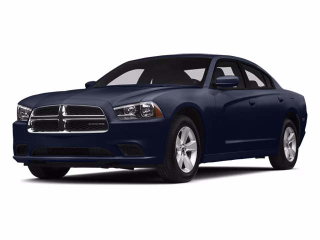 2014 Jazz Blue Pearlcoat Dodge Charger SE RWD Sedan