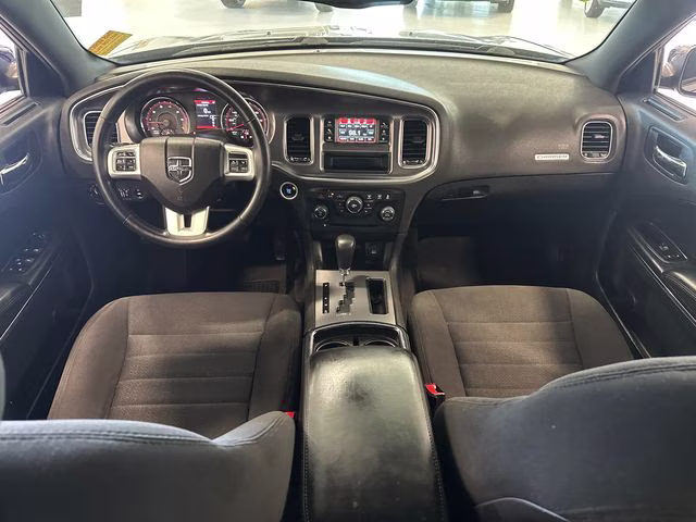 2014 Jazz Blue Pearlcoat Dodge Charger SE RWD Sedan
