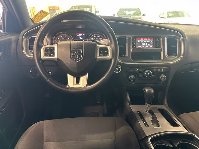 2014 Jazz Blue Pearlcoat Dodge Charger SE RWD Sedan