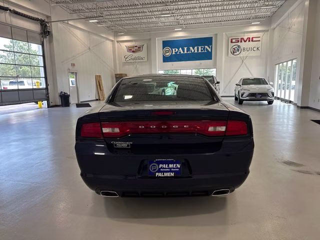 2014 Jazz Blue Pearlcoat Dodge Charger SE RWD Sedan