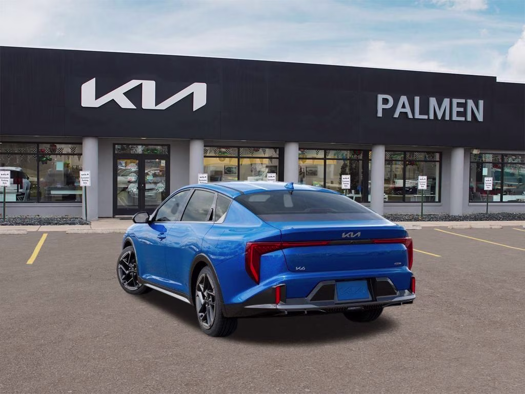 2026 Wave Blue Kia K4 GT-Line FWD Sedan