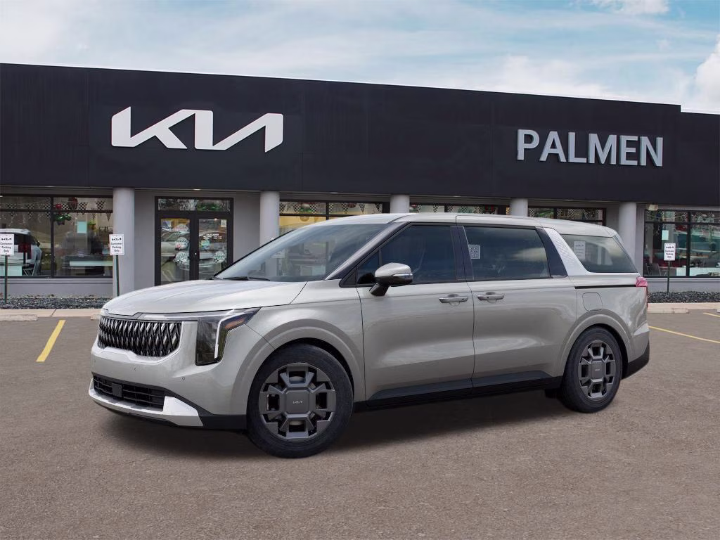2026 Ivory Silver Kia Carnival Hybrid EX FWD Van