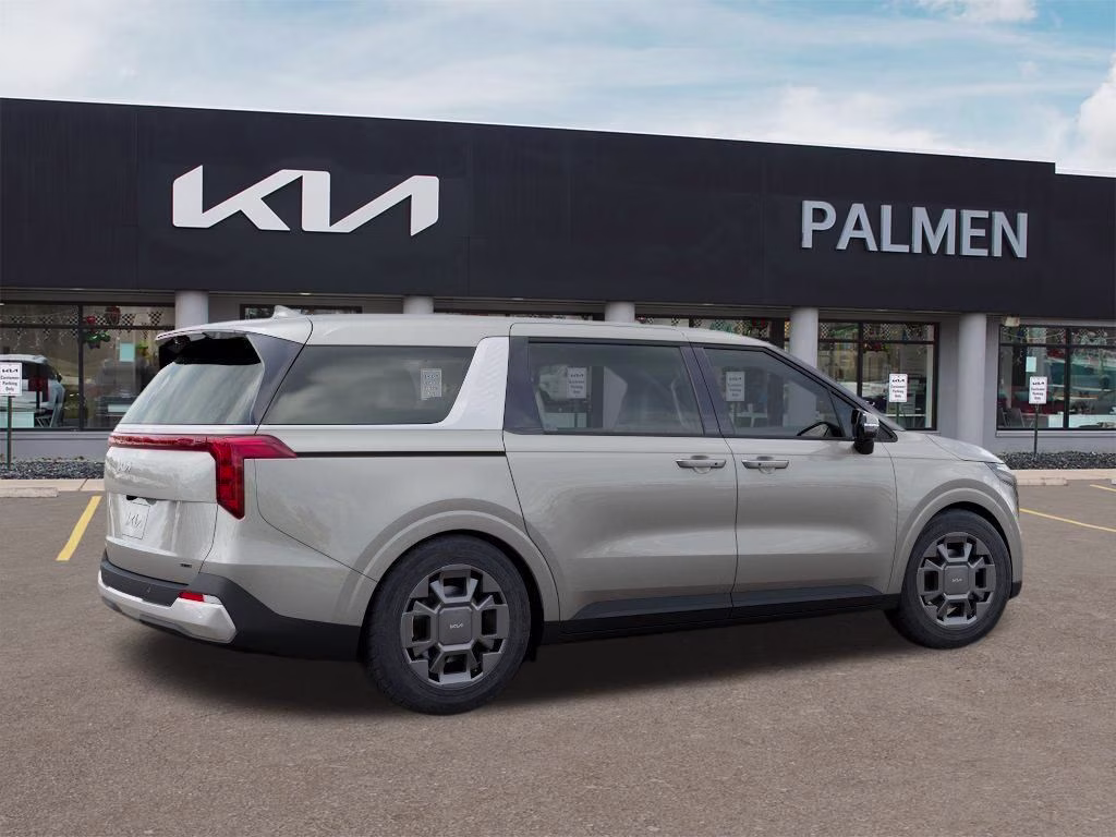 2026 Ivory Silver Kia Carnival Hybrid EX FWD Van
