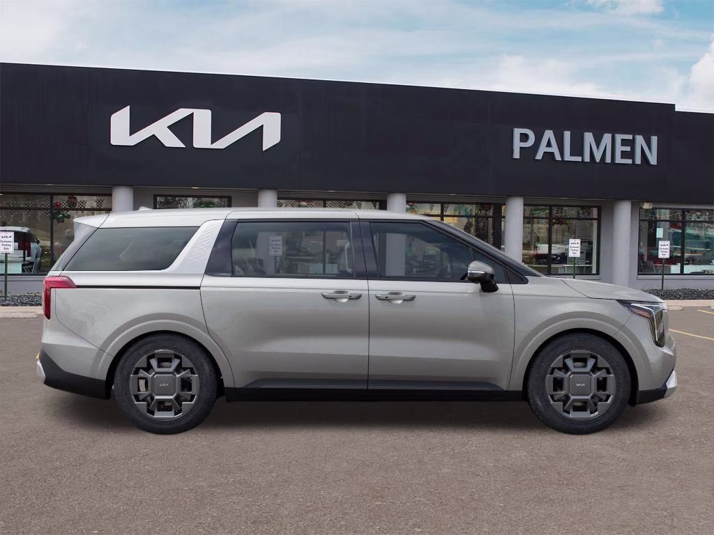 2026 Ivory Silver Kia Carnival Hybrid EX FWD Van