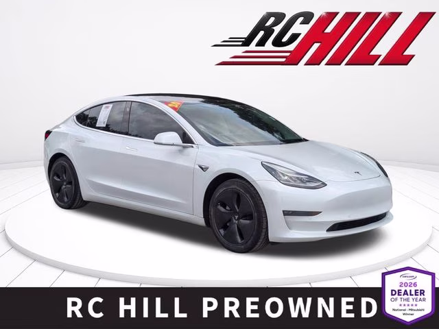 2020 Pearl White Multi-Coat Tesla Model 3 Long Range AWD Sedan