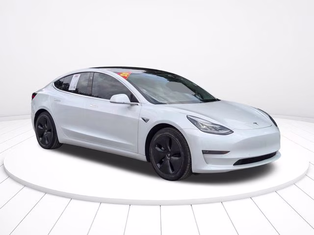 2020 Pearl White Multi-Coat Tesla Model 3 Long Range AWD Sedan