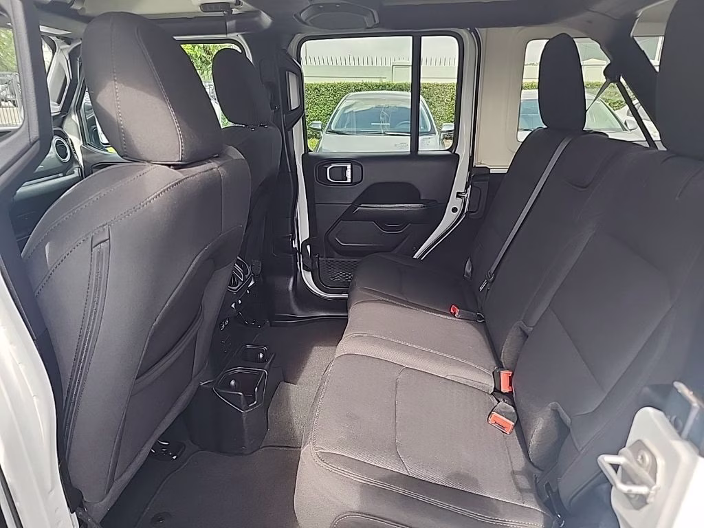 2023 White Jeep Wrangler Sahara 4X4 SUV