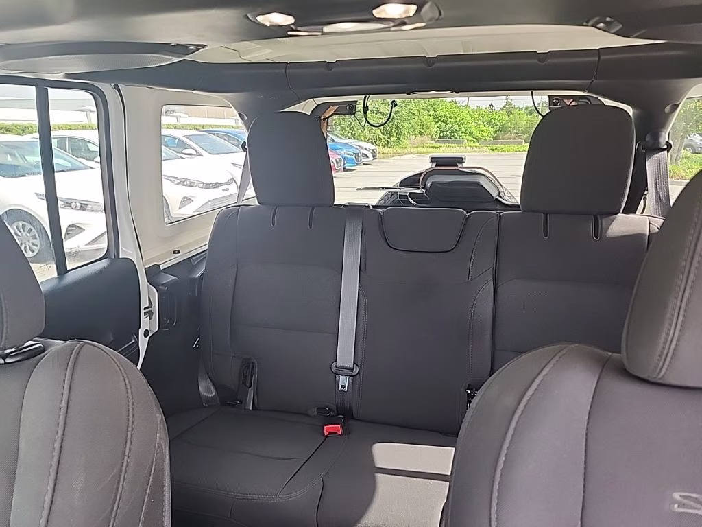 2023 White Jeep Wrangler Sahara 4X4 SUV