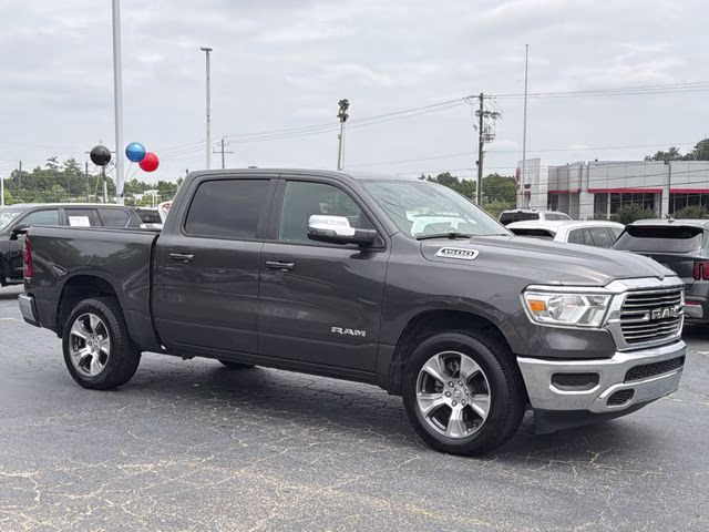 2024 Granite Crystal Metallic Clearcoat Ram 1500 Laramie RWD Truck