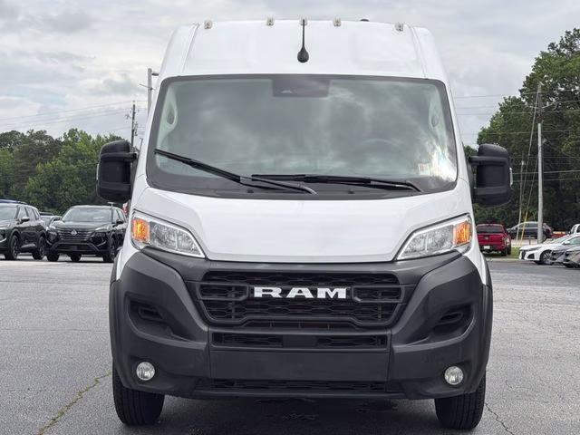 2025 Bright White Clearcoat Ram ProMaster 3500 High Roof FWD Van