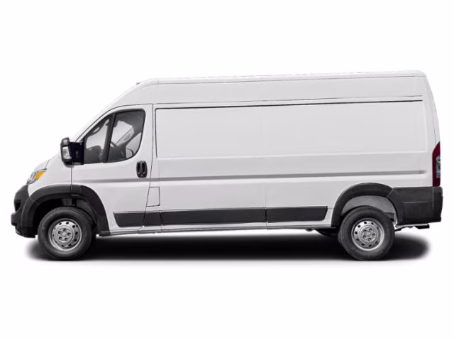2025 Bright White Clearcoat Ram ProMaster 3500 High Roof FWD Van