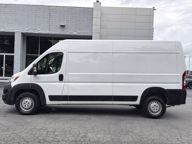 2025 Bright White Clearcoat Ram ProMaster 3500 High Roof FWD Van