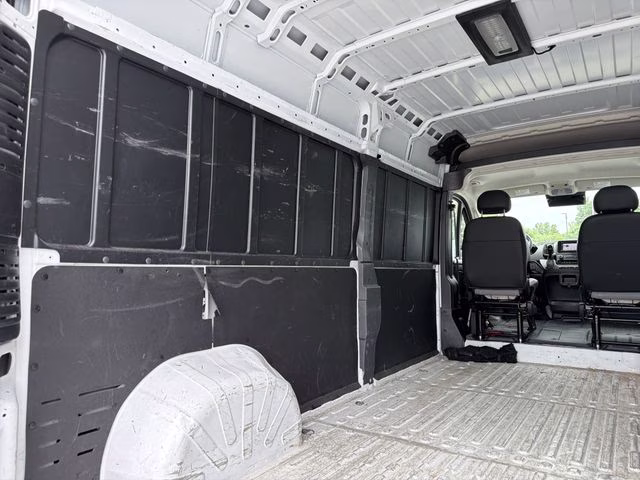 2025 Bright White Clearcoat Ram ProMaster 3500 High Roof FWD Van