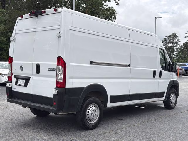 2025 Bright White Clearcoat Ram ProMaster 3500 High Roof FWD Van