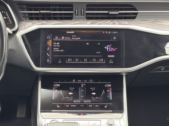 2024 Black Audi A6 55 Premium Plus AWD Sedan