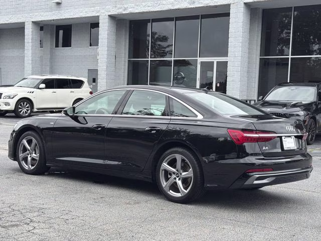 2024 Black Audi A6 55 Premium Plus AWD Sedan
