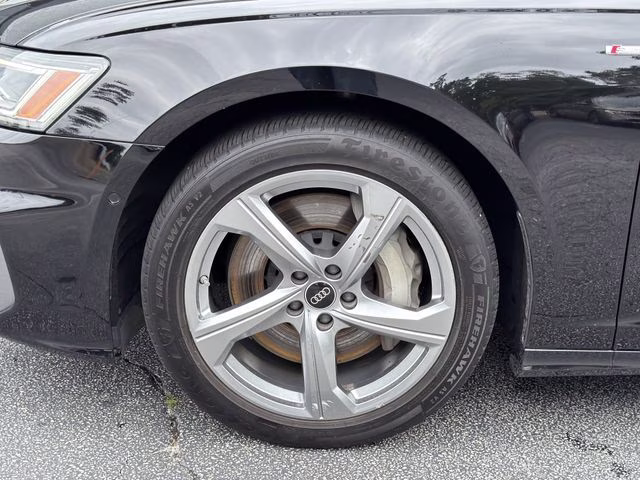 2024 Black Audi A6 55 Premium Plus AWD Sedan