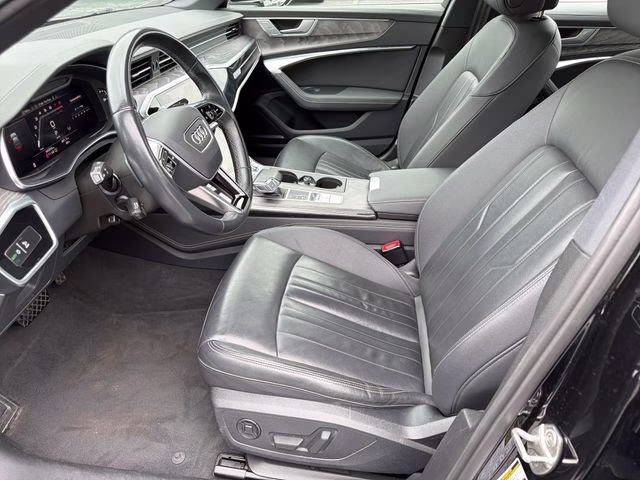 2024 Black Audi A6 55 Premium Plus AWD Sedan