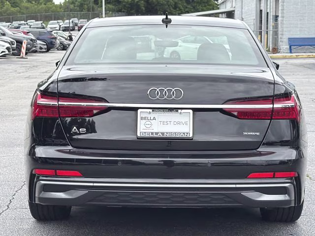 2024 Black Audi A6 55 Premium Plus AWD Sedan