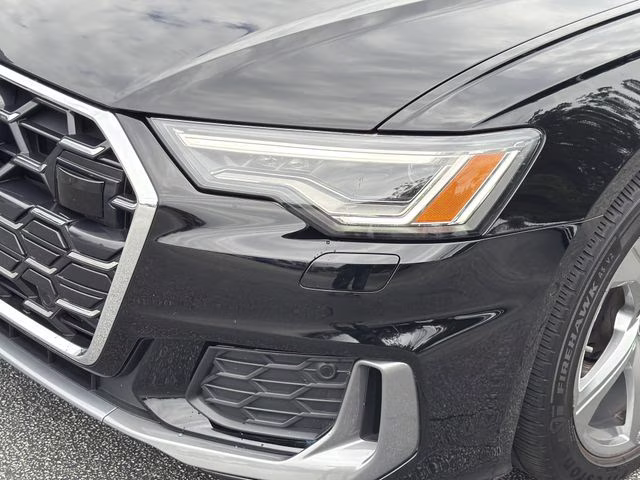 2024 Black Audi A6 55 Premium Plus AWD Sedan