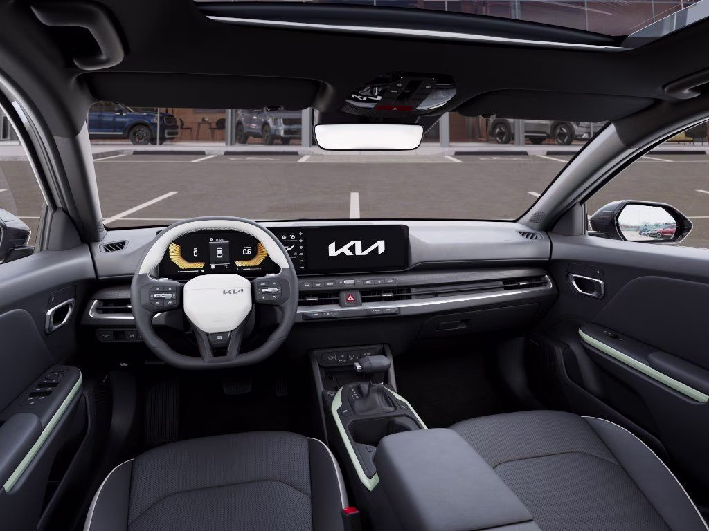 2026 Snow White Pearl Kia K4 GT-Line FWD Sedan