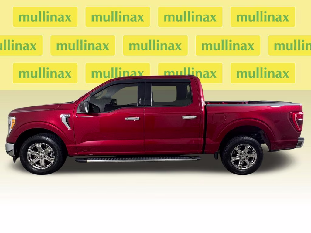 2021 Rapid Red Metallic Tinted Clearcoat Ford F-150 XLT RWD Truck