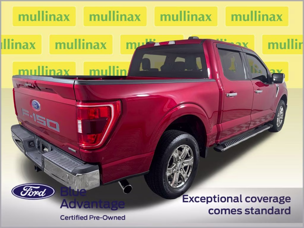 2021 Rapid Red Metallic Tinted Clearcoat Ford F-150 XLT RWD Truck