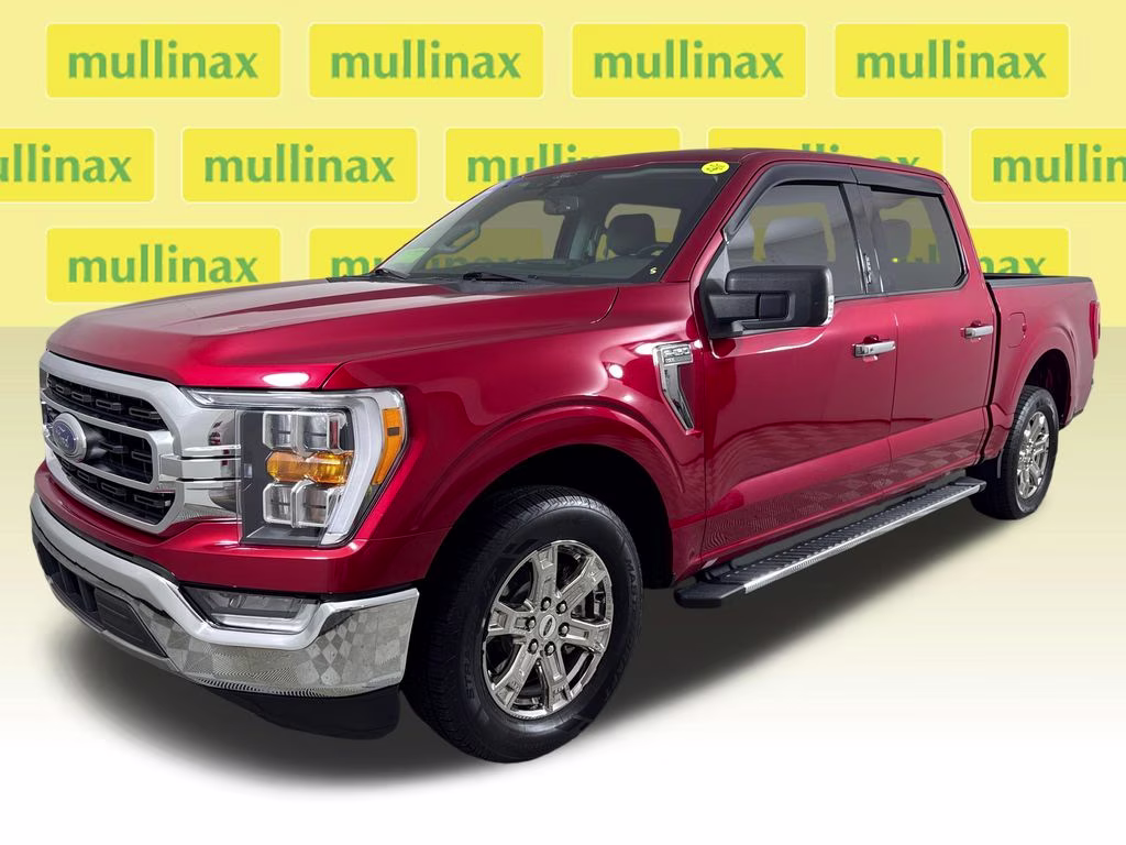 2021 Rapid Red Metallic Tinted Clearcoat Ford F-150 XLT RWD Truck