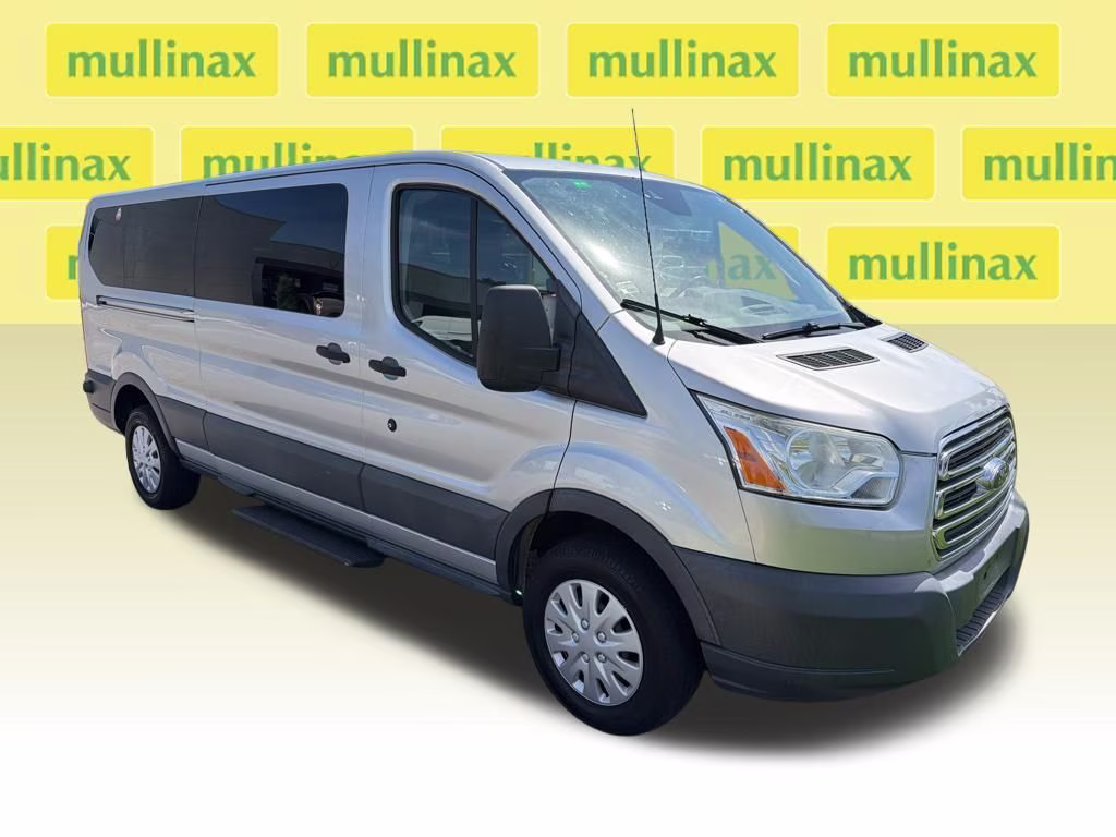 2017 Ingot Silver Ford Transit-350 XLT RWD Crossover