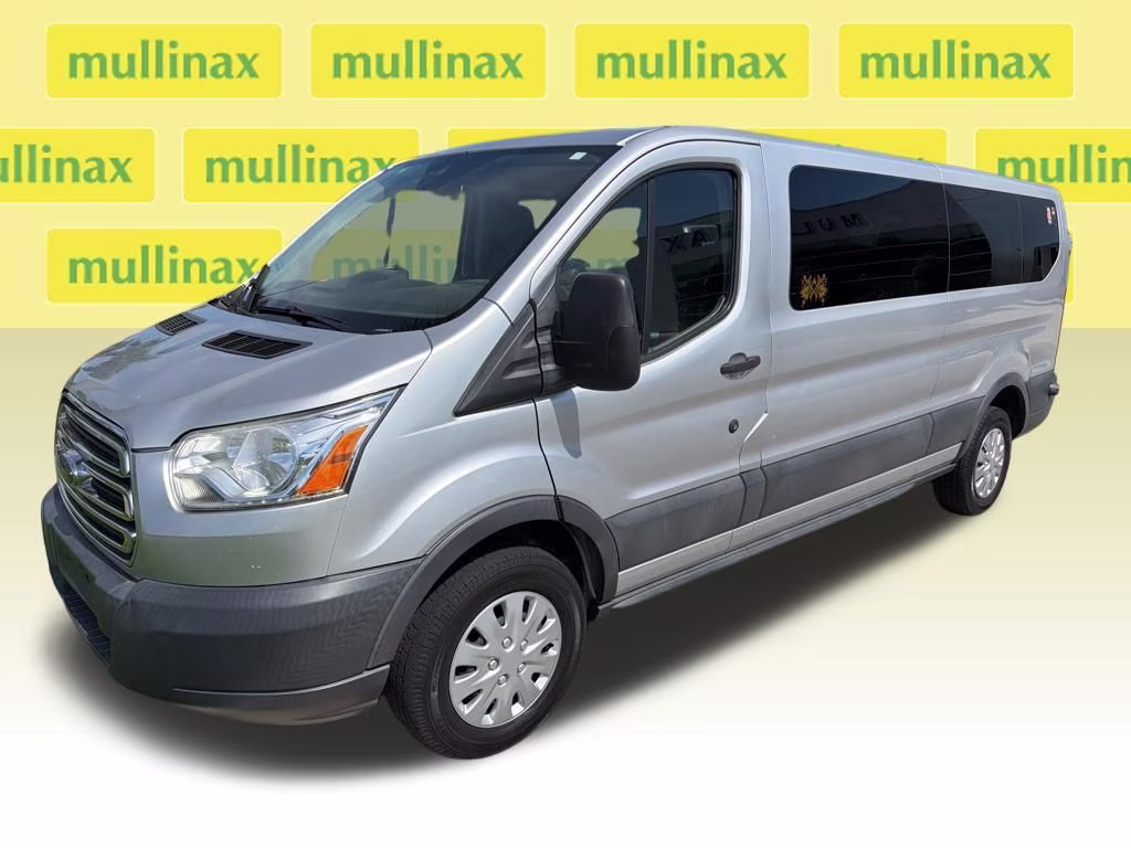 2017 Ingot Silver Ford Transit-350 XLT RWD Crossover