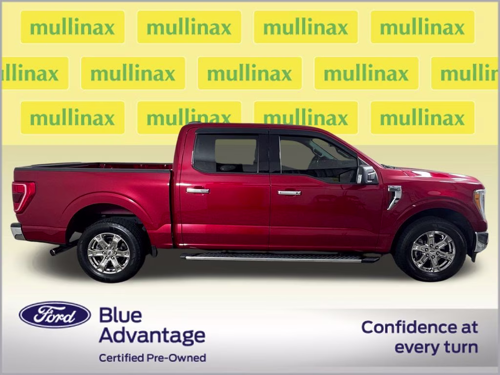 2021 Rapid Red Metallic Tinted Clearcoat Ford F-150 XLT RWD Truck
