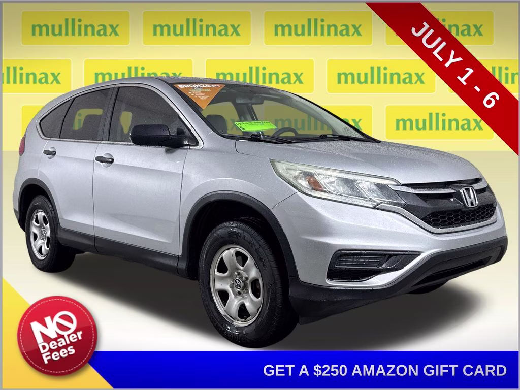 2016 Alabaster Silver Metallic Honda CR-V LX AWD SUV
