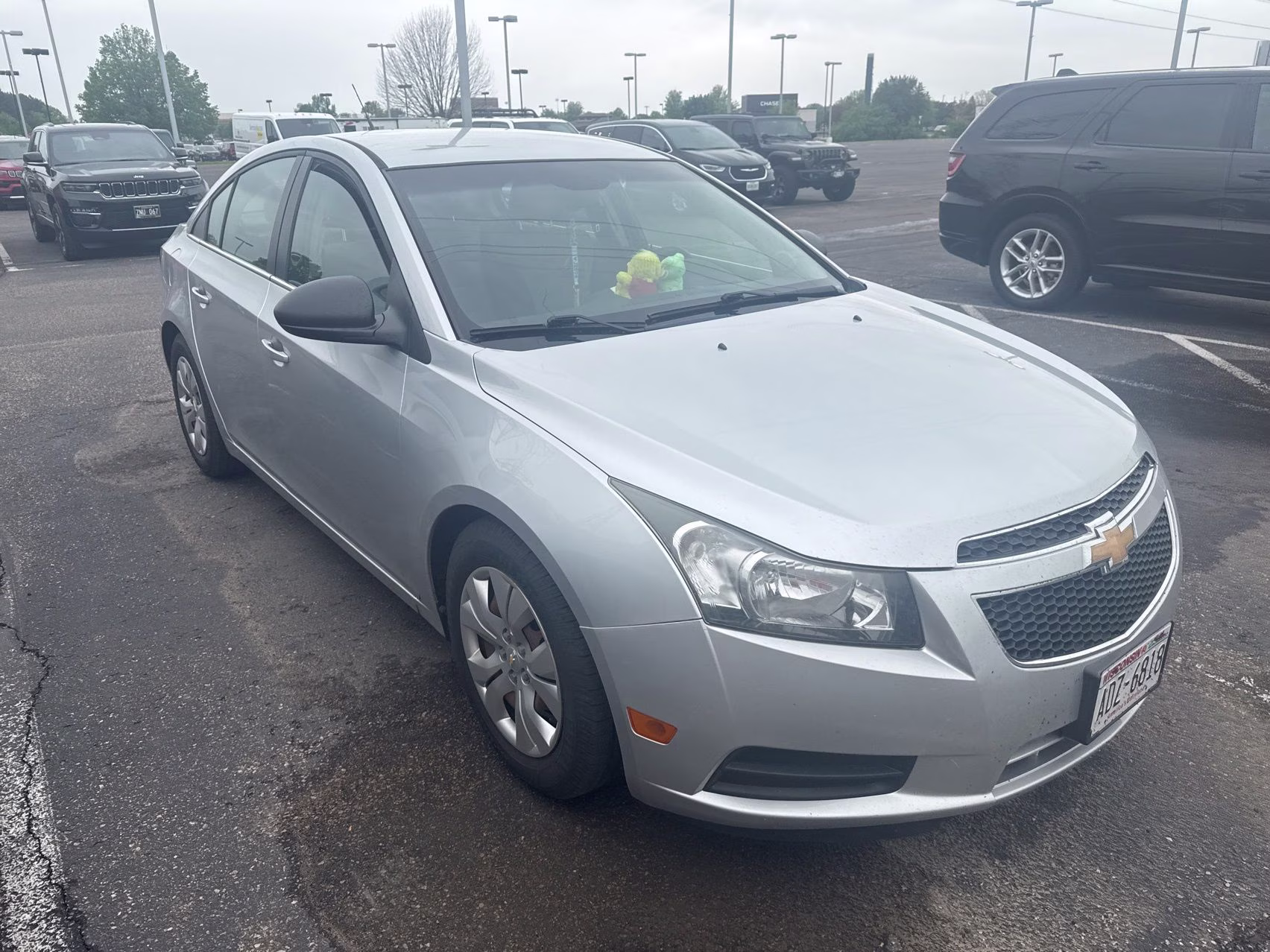 2012 Silver Ice Metallic Chevrolet Cruze LS FWD Sedan