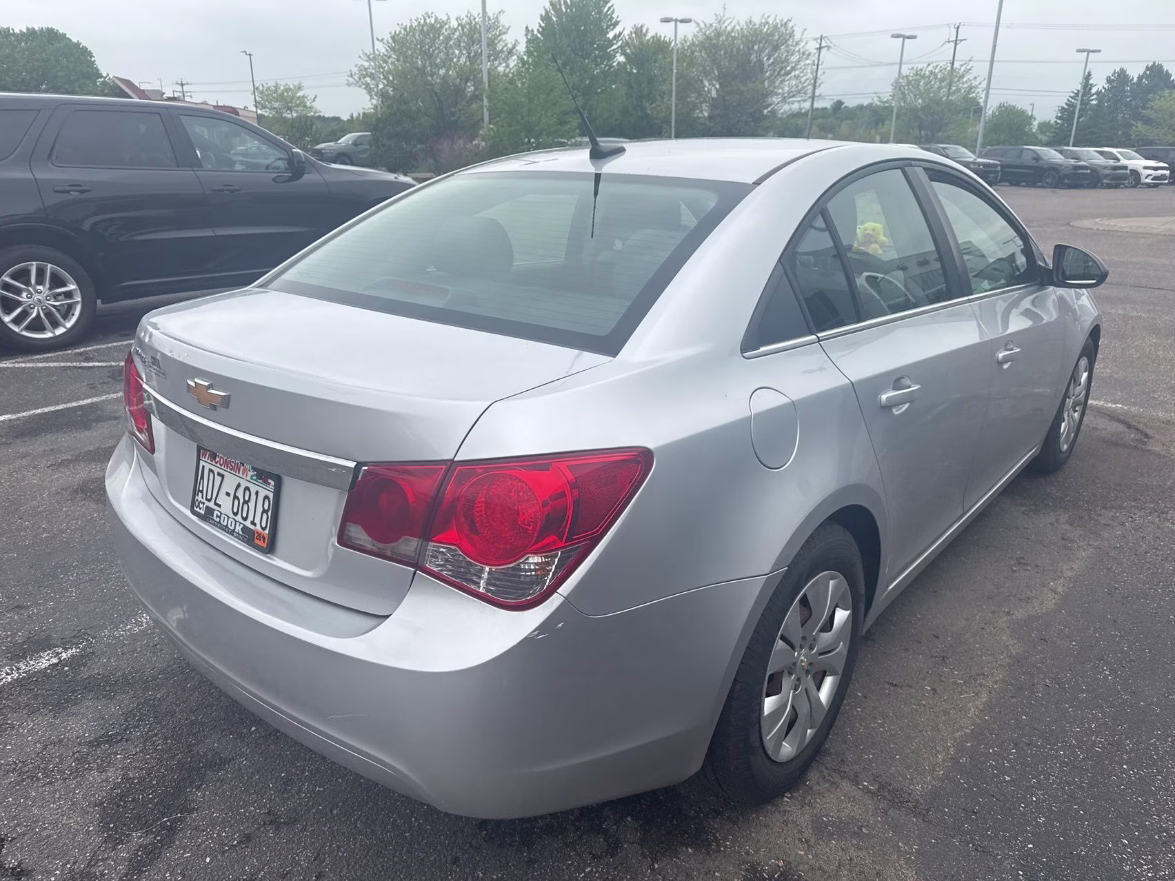 2012 Silver Ice Metallic Chevrolet Cruze LS FWD Sedan
