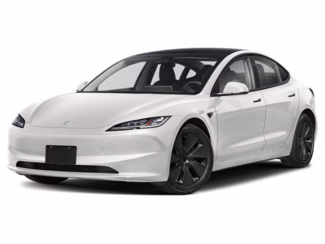 2024 Pearl White Multi-Coat Tesla Model 3 Base RWD