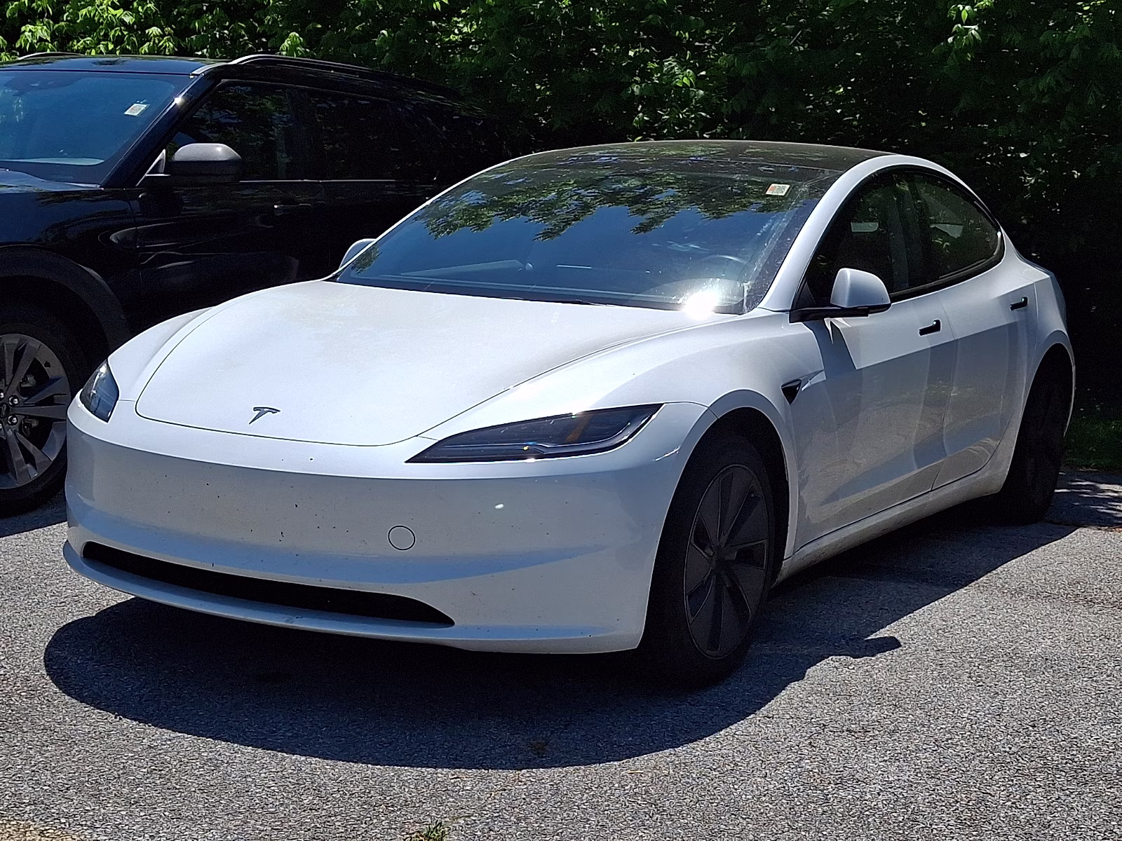 2024 Pearl White Multi-Coat - PPSW Tesla Model 3 Rear-Wheel Drive RWD