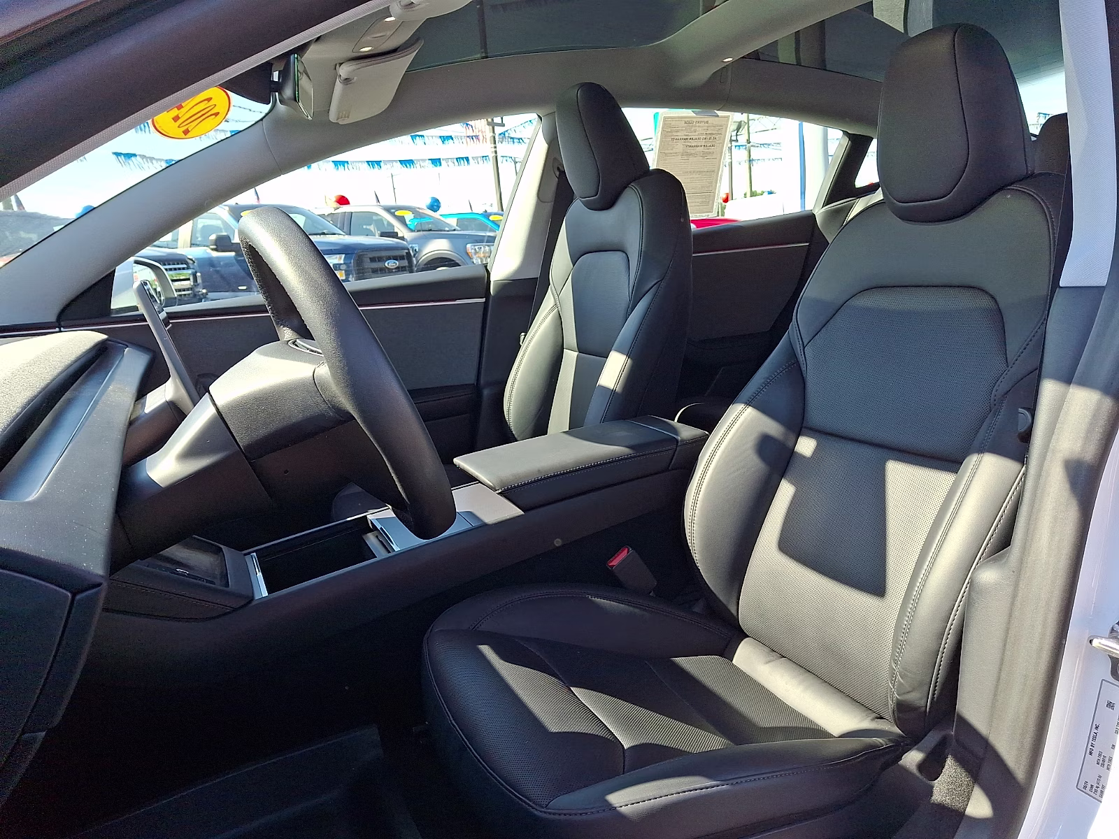 2024 Pearl White Multi-Coat - PPSW Tesla Model 3 Rear-Wheel Drive RWD