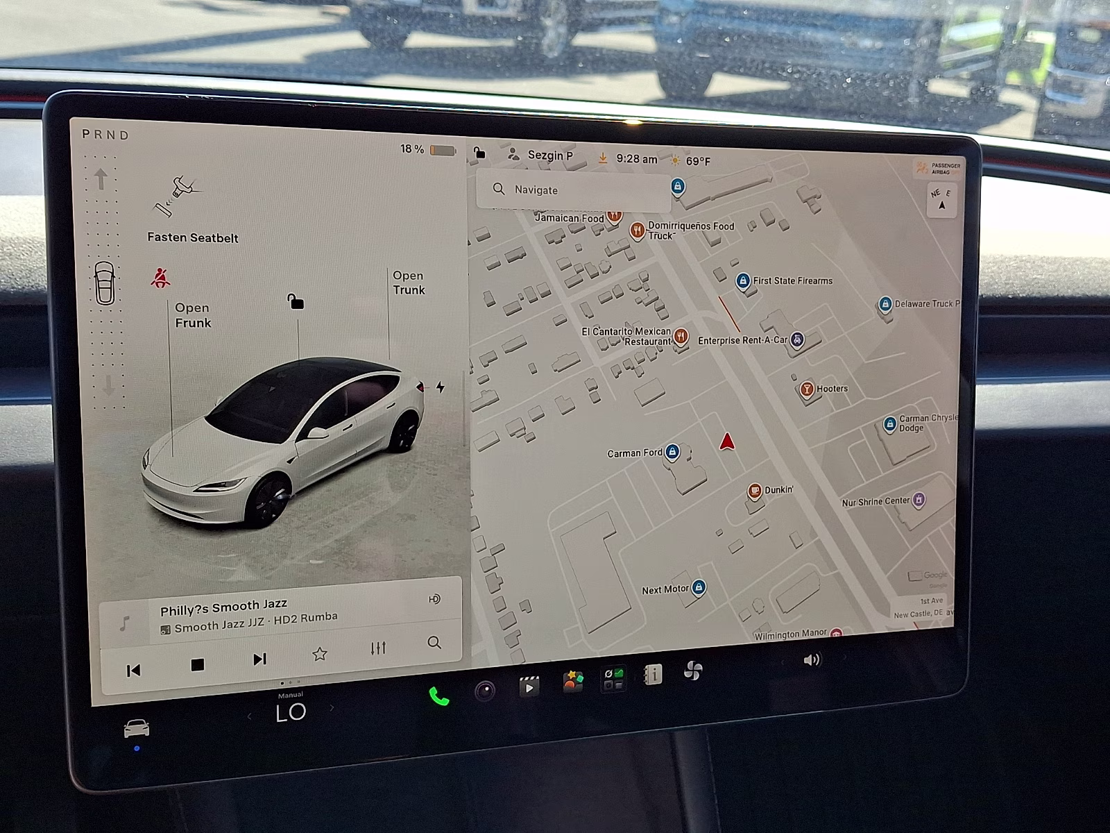 2024 Pearl White Multi-Coat - PPSW Tesla Model 3 Rear-Wheel Drive RWD